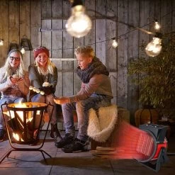 AUFUN Chauffage En Céramique 2000W, 3 Modes -Chauffage Équipement Magasin 87110110 4