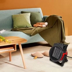 AUFUN Chauffage En Céramique 2000W, 3 Modes -Chauffage Équipement Magasin 87110110 5