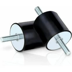 Silent Bloc M8, 4pcs Plot Anti Vibration Silenbloc Caoutchouc, Double Extrémités Vis Absorbeur Anti Vibration Pour Bateau Voiture Amortisseur Silencieux -Versailles(M8 X 20, 30 X 30) -Chauffage Équipement Magasin 87226466 3