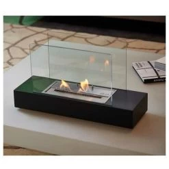 Cheminée Bio De Table Cremona 1500W Blanc Tecno Air System