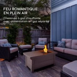 Chauffage à Gaz - Blumfeldt Corinth - 40.000btu/13kw - Couverture Brûleur En Acier Inoxydable - Bois 6 Chauffage à Gaz - Blumfeldt Corinth - 40.000btu/13kw - Couverture Brûleur En Acier Inoxydable - Bois -Chauffage Équipement Magasin 88715561 2