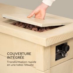 Chauffage à Gaz - Blumfeldt Corinth - 40.000btu/13kw - Couverture Brûleur En Acier Inoxydable - Bois 8 Chauffage à Gaz - Blumfeldt Corinth - 40.000btu/13kw - Couverture Brûleur En Acier Inoxydable - Bois -Chauffage Équipement Magasin 88715561 4