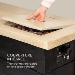 Chauffage à Gaz - Blumfeldt Corinth - 40.000btu/13kw - Couverture Brûleur En Acier Inoxydable - Noir -Chauffage Équipement Magasin 88715634 4