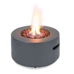 Chauffage à Gaz - Blumfeldt Pilos - 40.000 Btu/13kw - Couverture Brûleur En Acier Inoxydable - Gris