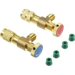 Vanne De Charge De Refrigerant R12 R410, Soupape De Securite De Liquide Refrigerant De Climatisation Vannes De Controle De Debit En Cuivre Soupape De Securite En Cuivre Et Fluor -Chauffage Équipement Magasin 89256785 4
