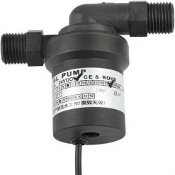 Pompe à Eau Chaude Pompe à Eau Solaire à Haute Température Plastique D'ingénierie Fait 80cm 24V Circulation De Chauffage Pour La Circulation Chaude De Chauffe-Eau Solaire