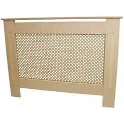 MonsterShop Cache Radiateur à Motif Grillagé En MDF Naturel Personnalisable De 111,5cm De Large X 82cm De Haut X 18,8cm De Profondeur 7 MonsterShop Cache Radiateur à Motif Grillagé En MDF Naturel Personnalisable De 111,5cm De Large X 82cm De Haut X 18,8cm De Profondeur -Chauffage Équipement Magasin 9286091 3
