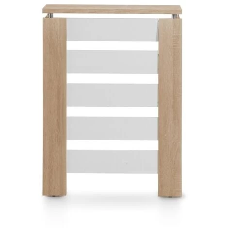 TOPKIT Couverture De Radiateur Victoria 3062 60 Cm De Large Petit Cache-radiateur Design élégant Chêne Blanc 4 TOPKIT Couverture De Radiateur Victoria 3062 60 Cm De Large Petit Cache-radiateur Design élégant Chêne Blanc – Image 4