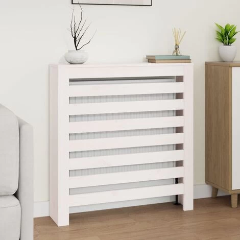 Cache-radiateur Moderne - Équipement Pour Radiateur Blanc 79,5x19x84 Cm Bois Massif De Pin BV931050 - BonneVie 1 Cache-radiateur Moderne - Équipement Pour Radiateur Blanc 79,5x19x84 Cm Bois Massif De Pin BV931050 - BonneVie