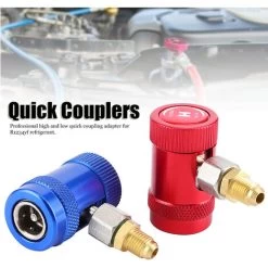 Adaptateur De Port De Service De Climatiseur à Raccords Rapides Professionnels Adapté Aux Réfrigérants R1234yf -Chauffage Équipement Magasin 95085071 3