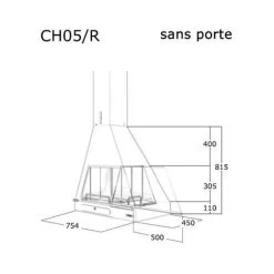Cheminée De Coin Gauche Suspendue Et Foyer Acier 12 Kw -Chauffage Équipement Magasin 9533756 3