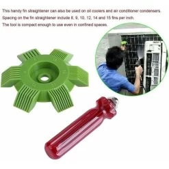 Condenseur Radiateur Fin Lisseur Cleaner Peigne Râteau Air Conditionné Outil Climatiseur Voiture Automobile A/C -Chauffage Équipement Magasin 96317737 3