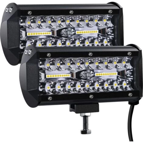 Phare De Travail LED 12V 300W 7'' Projecteur LED Voiture 12v Etanche IP67 Spot Flood Feux Antibrouillard LED 27,000lm Feux De Travail Pour Voiture Camion Tracteur SUV Bateau(2 PCS) 1 Phare De Travail LED 12V 300W 7'' Projecteur LED Voiture 12v Etanche IP67 Spot Flood Feux Antibrouillard LED 27,000lm Feux De Travail Pour Voiture Camion Tracteur SUV Bateau(2 PCS)