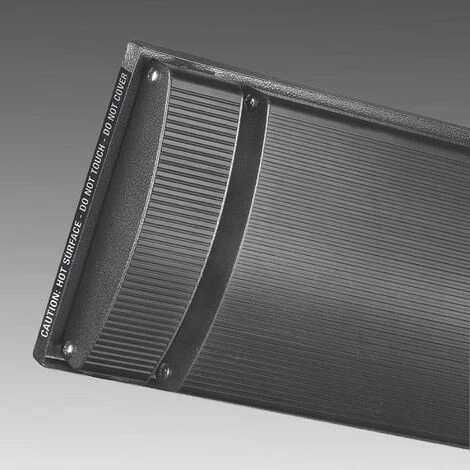 Eurom Outdoor Chauffage De Terrasse Panneau Chauffant 1800watt Mur/plafond Noir 4 Eurom Outdoor Chauffage De Terrasse Panneau Chauffant 1800watt Mur/plafond Noir – Image 4