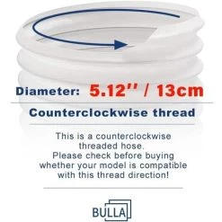 Tuyau Climatiseur Portable, PVC Souple, Diamètre 130 Mm, Longueur 1,5 M, Parfait Pour Les Systèmes De Climatisation, Sèche-linge Et Hottes Aspirantes -Chauffage Équipement Magasin 98639093 3